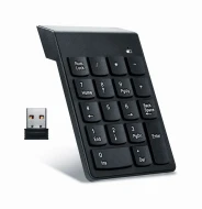 Teclado Gembird PE1032071  | Ideal para hojas de cálculo, contabilidad o aplicaciones financieras, Mecánico, RGB, Bluetooth