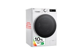 LAVADORA LG F2WR5S08A0W DE 8KG CLASE A Y 1200RPM  | BLANCO, FONDO 47CM, MOTOR AI DIRECT DRIVE, GARANTIA DE POR VIDA