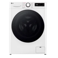 Lavadora LG F4WR6010AGW de 10Kg Clase A y 1360Rpm  | Blanco, TurboWash, Motor Direct Drive, Garantia de por Vida