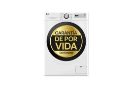 Lavadora LG F4WR5011A6F de 11Kg Clase A y 1350Rpm  | Blanco, Motor Direct Drive