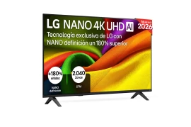 TV LG 75NU850B6LA webOS 75" LED 4K Ultra HD  | HDR, 60Hz VRR, Procesador ?7 IA, Apple AirPlay, WOW Orchestra